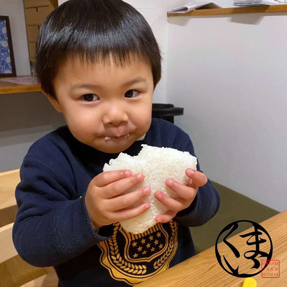 阿賀野市在住、家族で営む夢ファームくまいの美味しいお米