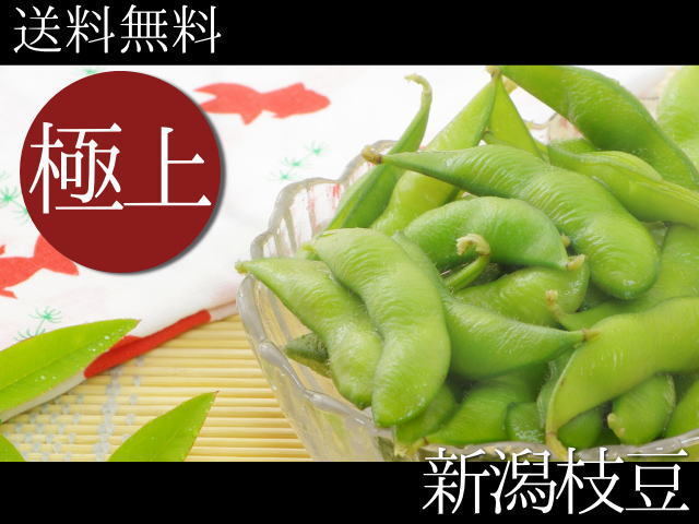 極上の新潟茶豆!送料無料