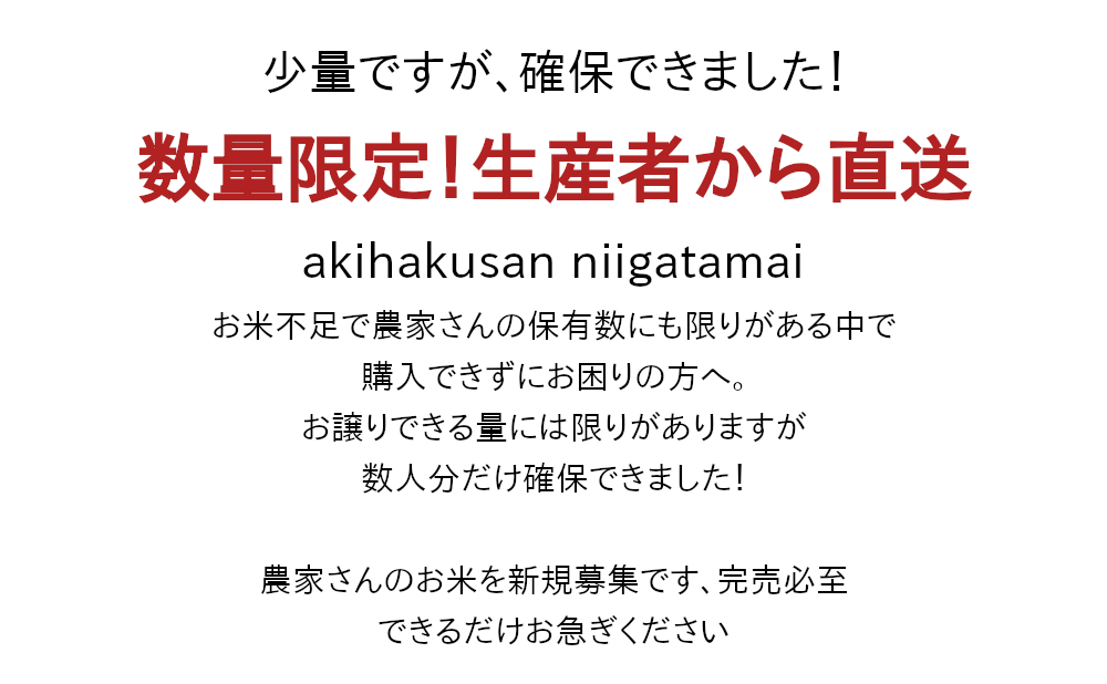 大河に囲まれた新潟市秋葉区産の新潟米
