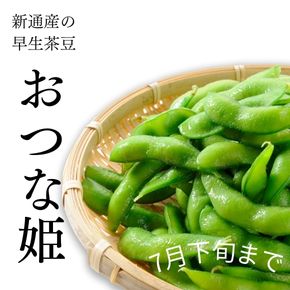 新通産の新潟枝豆、7月の品種は【おつな姫】